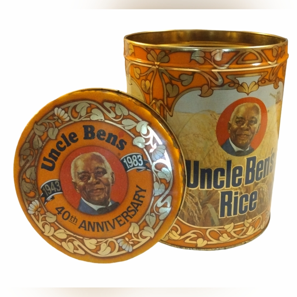 Uncle Ben's 40th Anniversary Tin Canister